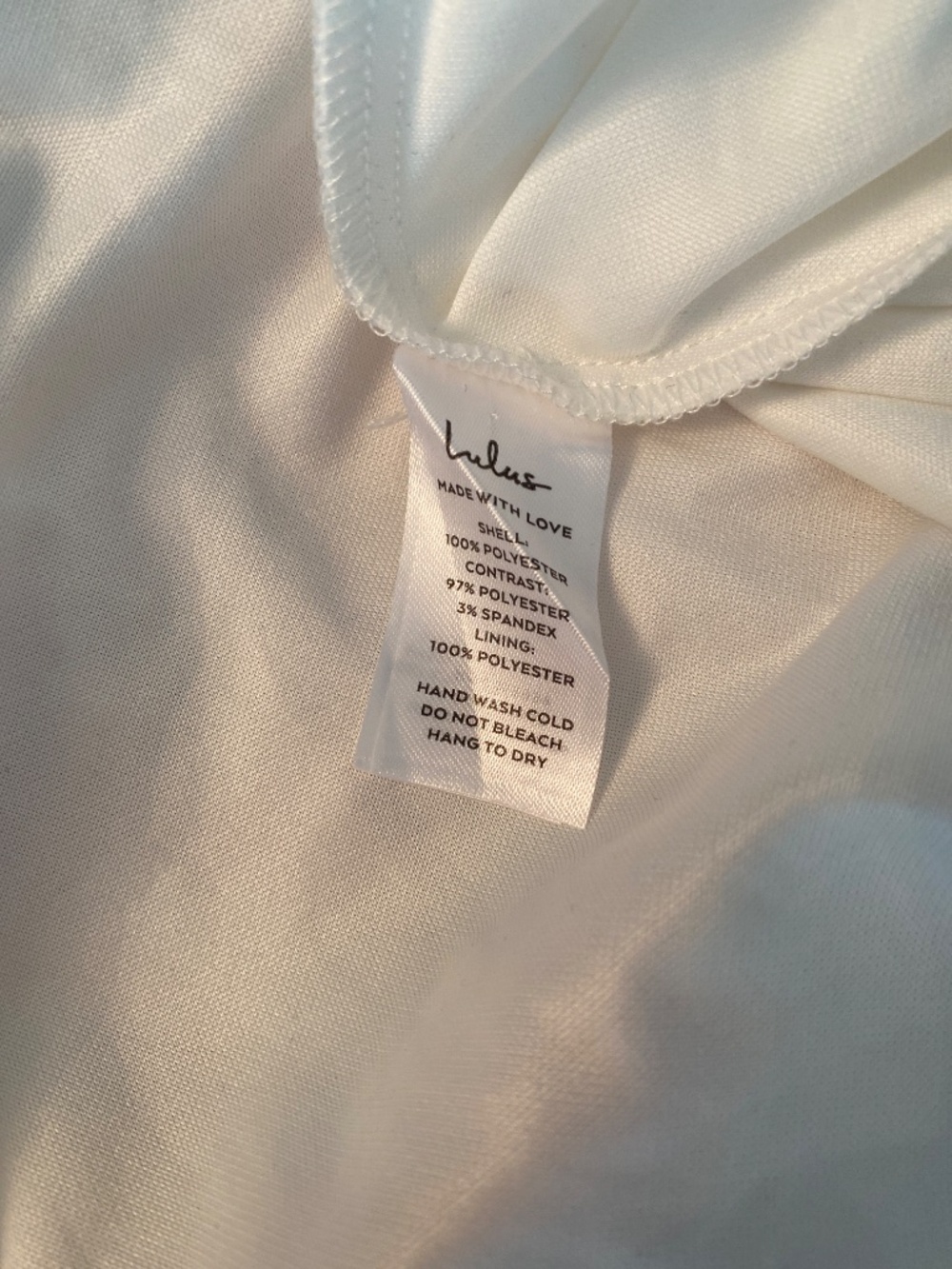 Blooming Bliss Ivory 3D Floral Embroidered Halter Mini Dress Size small - Picture 11 of 11